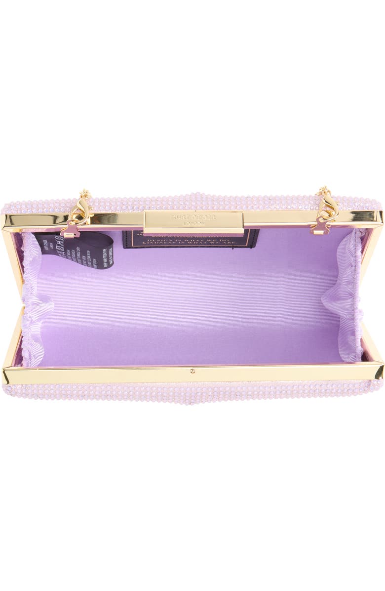 KG Kurt Geiger Box Clutch, Alternate, color, Light/ Pastel Purple