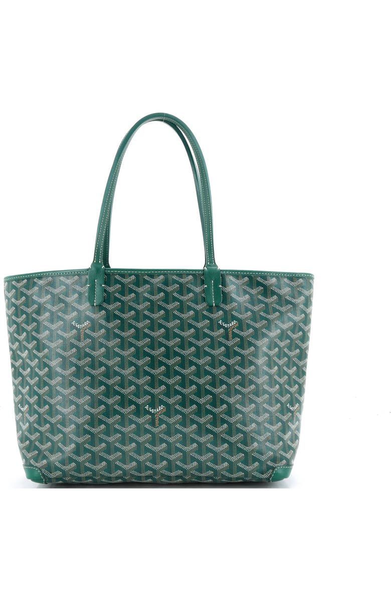 Pre-Owned Goyard Artois Tote Coated Canvas PM, Main, color, Green