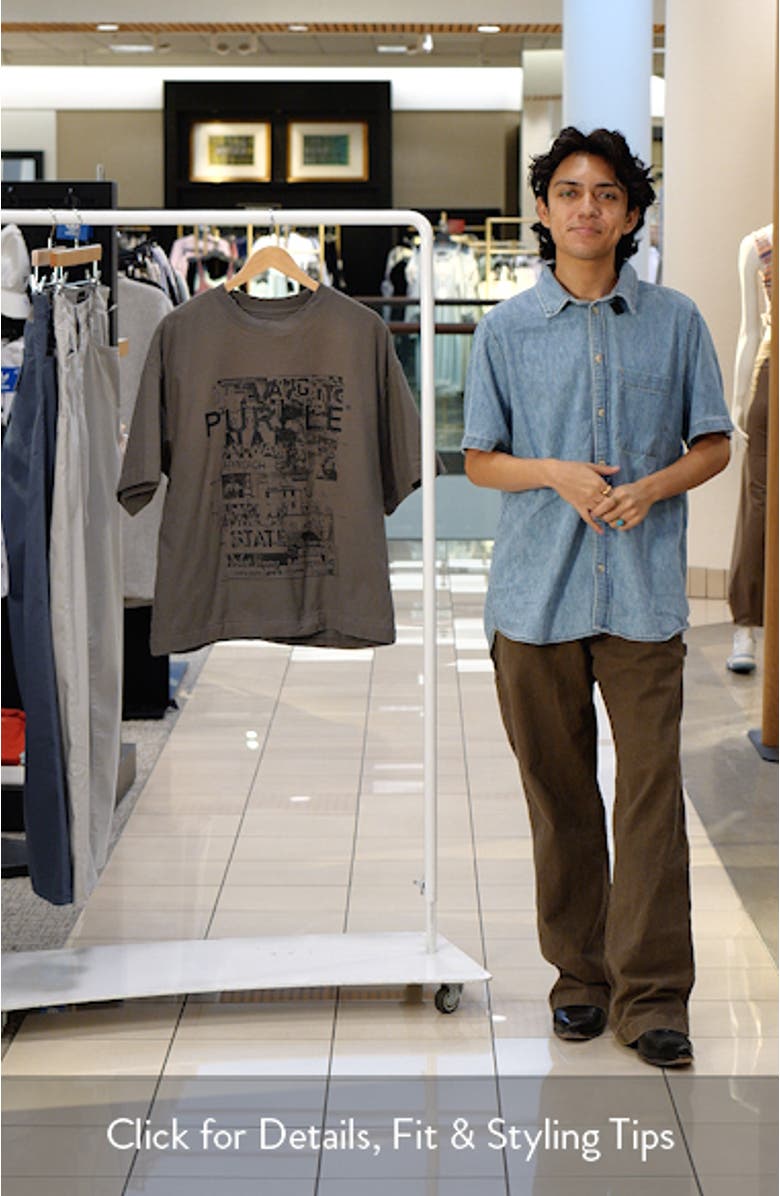 Texture Graphic T-Shirt, sales video thumbnail