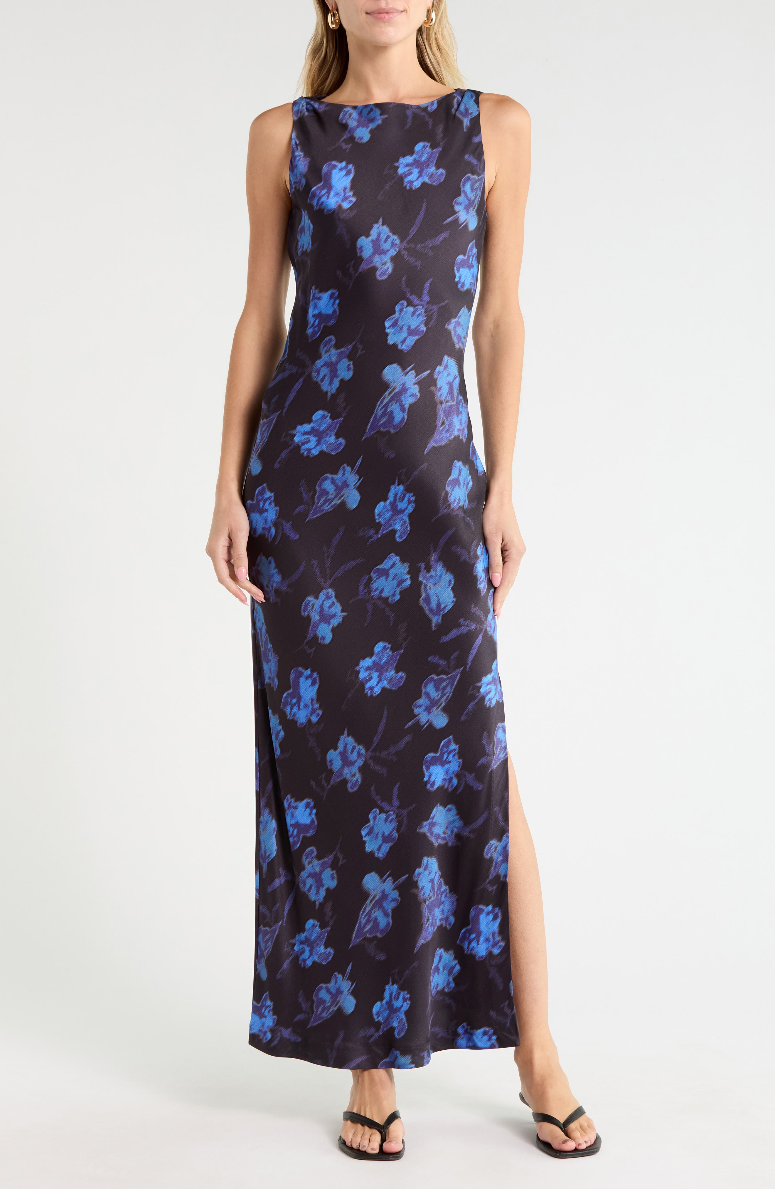 Margaret Sleeveless Printed Dress