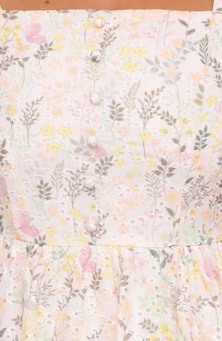 Petal & Pup Ashtonleigh Midi Dress, Alternate, color, Multi Floral