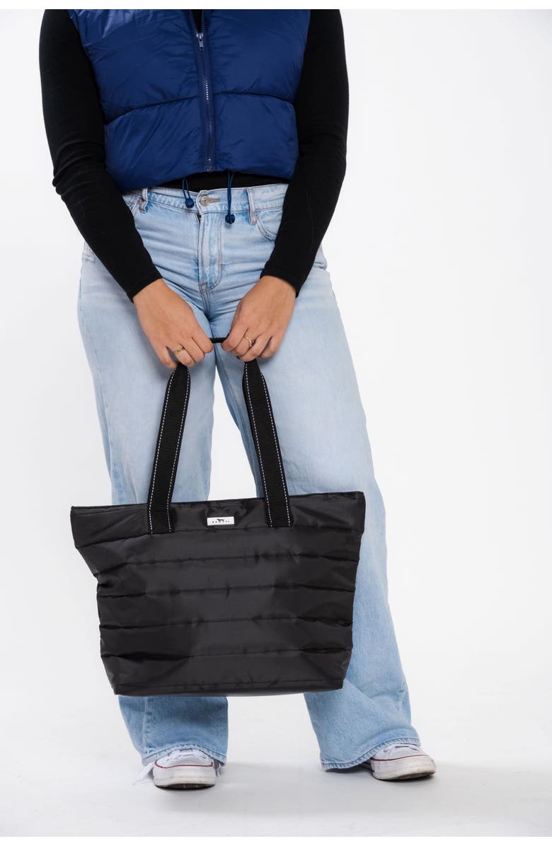 SCOUT Layover Tote, Alternate, color, Black Puffer