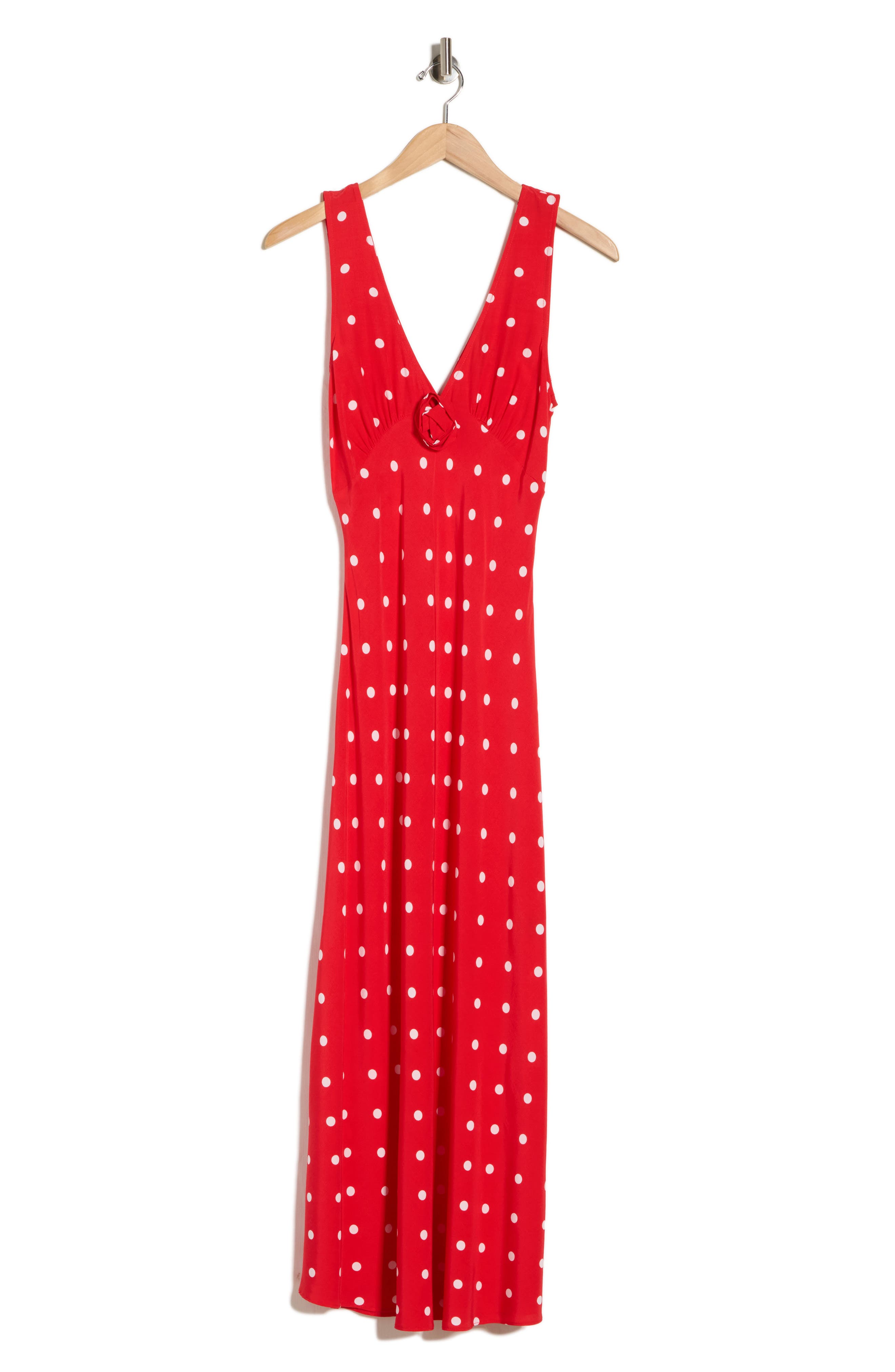 EDIT by JASON WU Sleeveless Double V-Neck Midi Dress