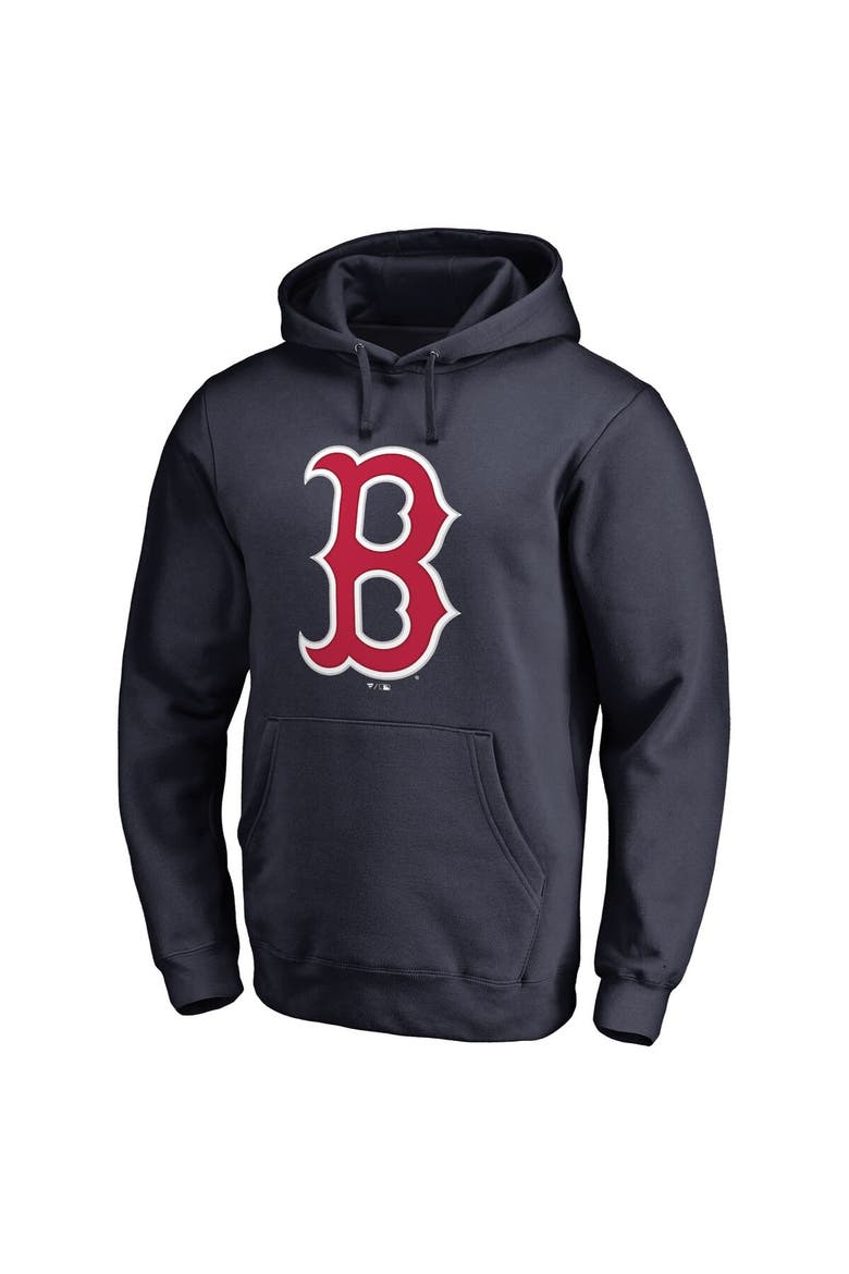 Men's Fanatics Branded Chris Sale Navy Boston Red Sox Backer Pullover Hoodie, Alternate, color, Navy