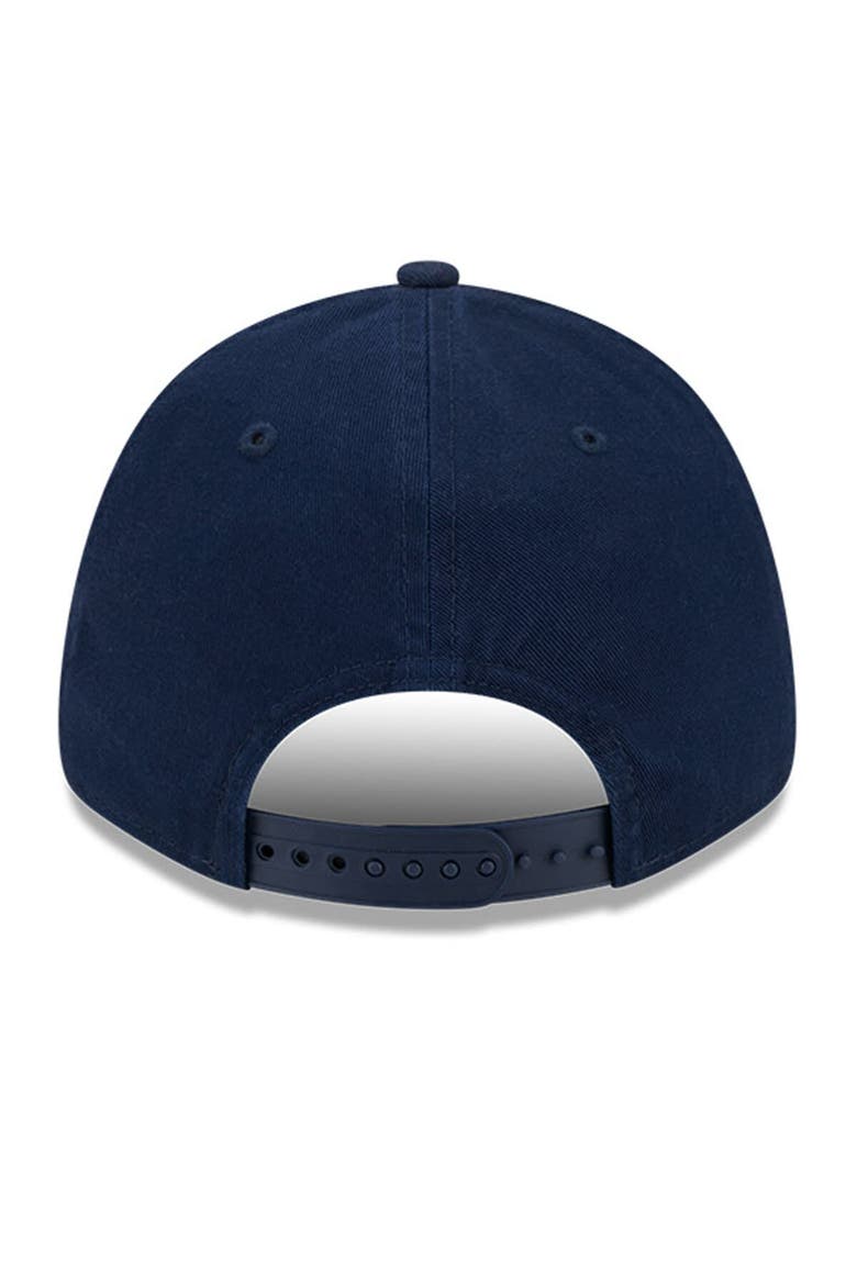 Men's New Era Navy Tennessee Titans Outline 9FORTY Snapback Hat, Alternate, color, Navy