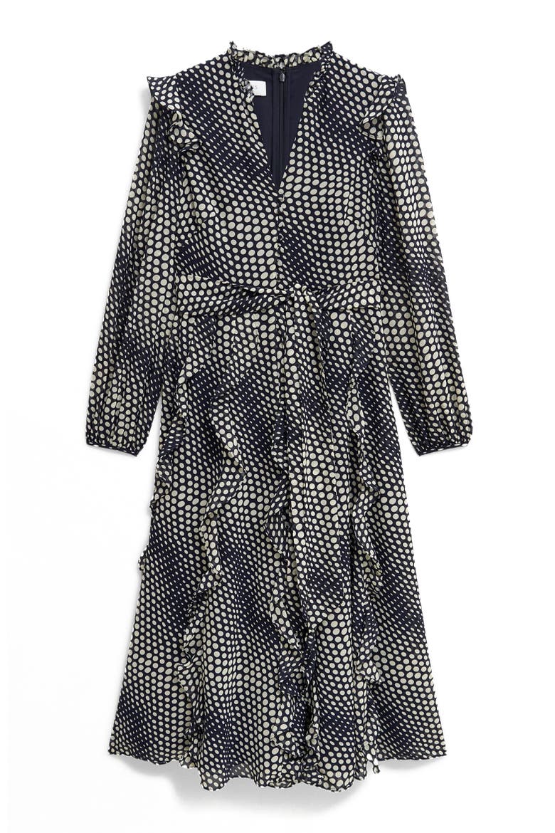 Miriam Dress, Alternate, color, Midnight Cream