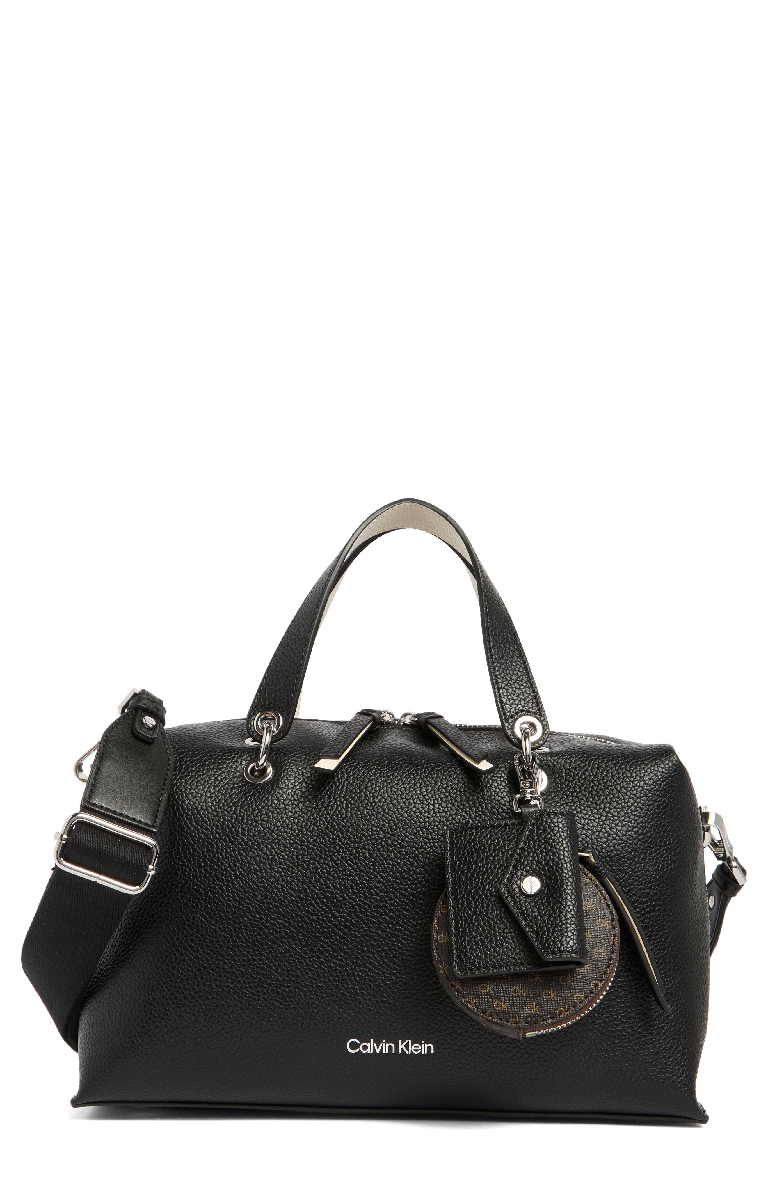 Calvin Klein Cali Top Handle Satchel, Main, color, 