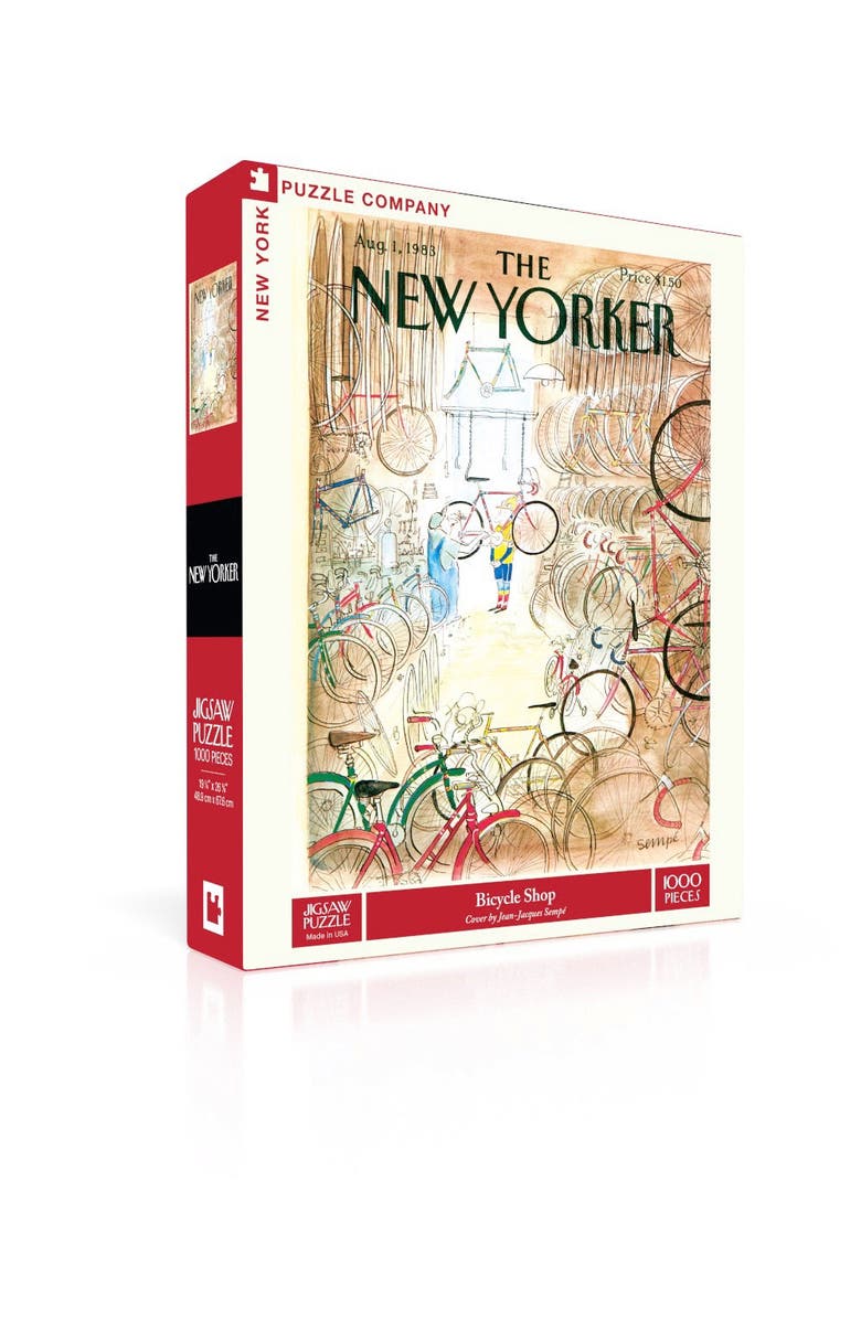 NEW YORK PUZZLE COMPANY Bicycle Shop 1000 Piece Puzzle, Alternate, color, NO COLOR
