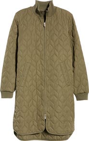 Ilse Jacobsen Isle Jacobsen Long Quilted Jacket
