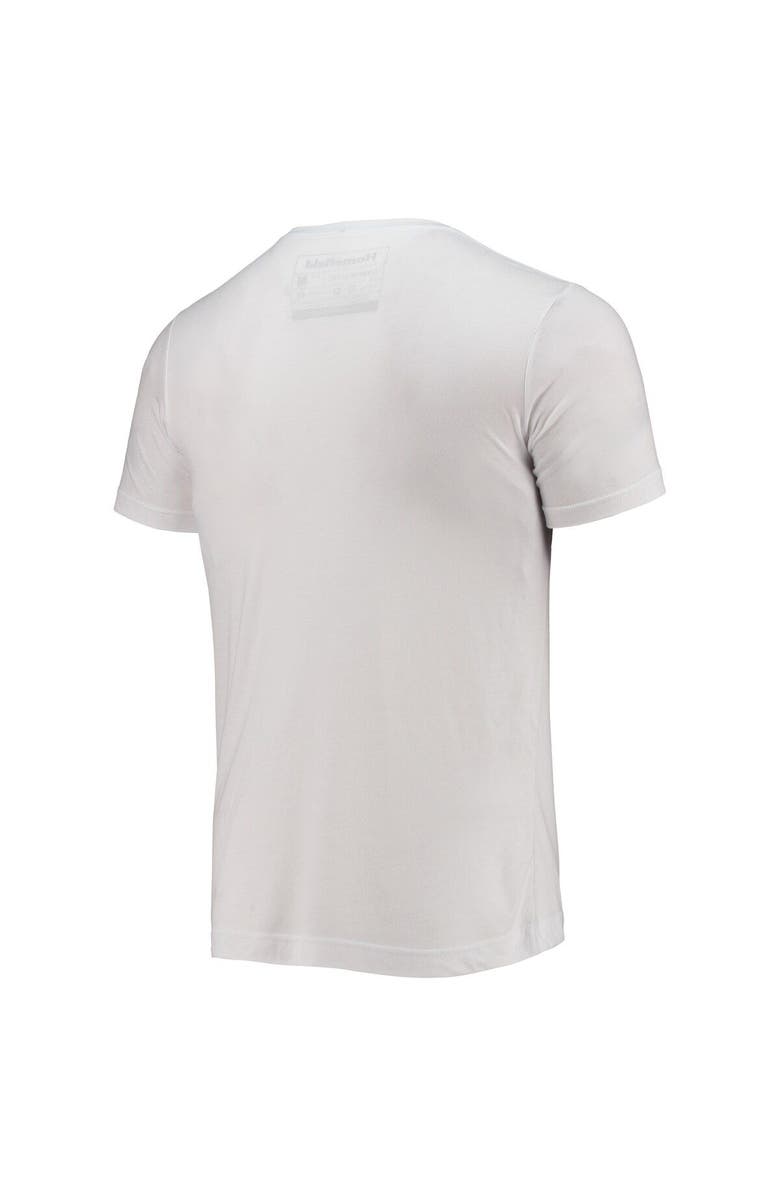 HOMEFIELD Men's Homefield White Miami Hurricanes Vintage Here Come The 'Canes T-Shirt, Alternate, color, 