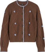 Rails Laurie Floral Stitch Cardigan