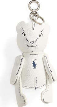 Polo Ralph Lauren Pebble Leather Polo Bear Charm | Nordstrom