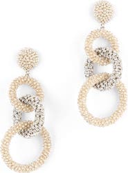 Deepa Gurnani Sienna Embellished Drop Earrings