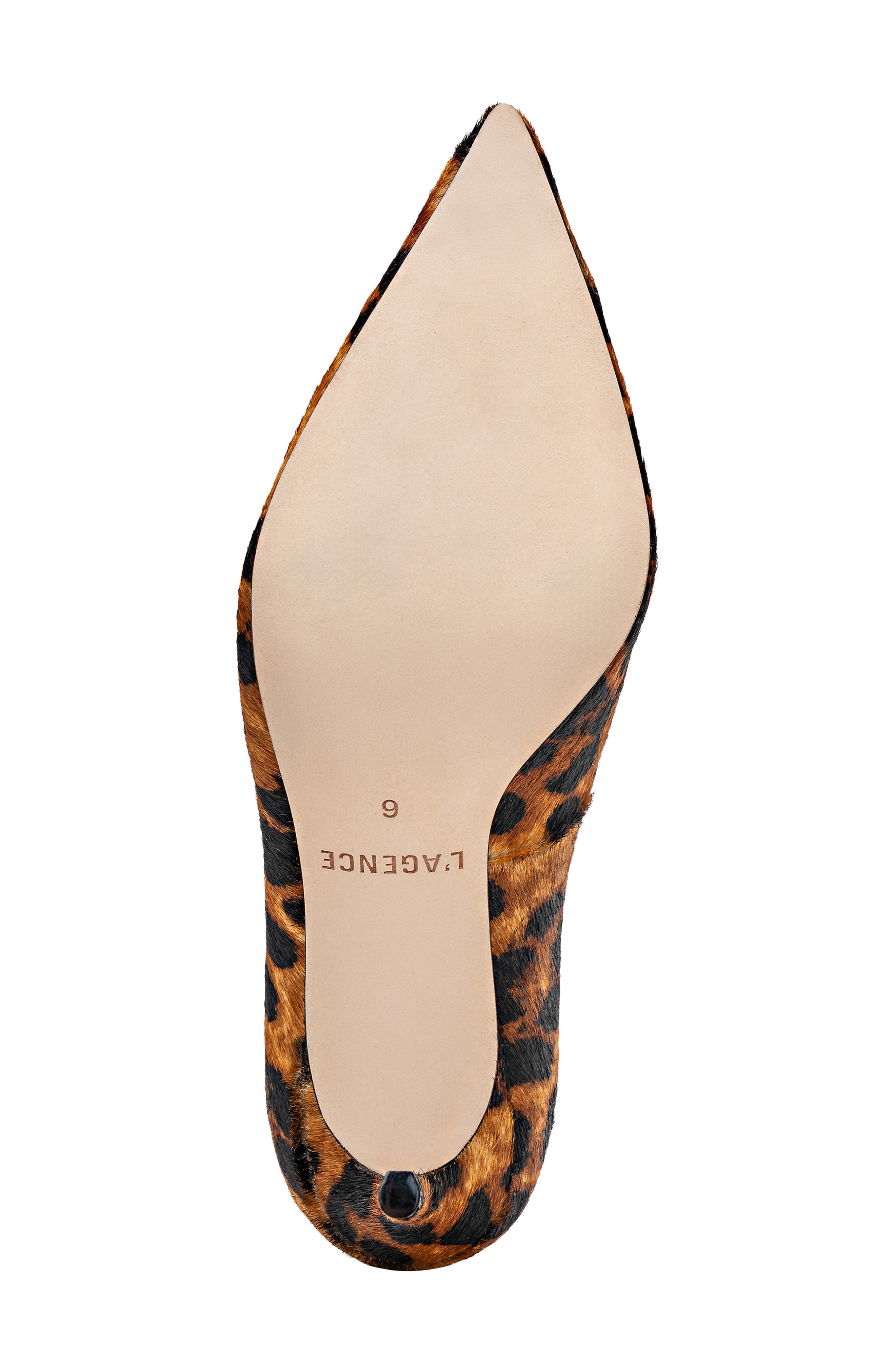 L
AGENCE Maelle Genuine Calf Hair Pump, Alternate, color, Leopard Hair Calf