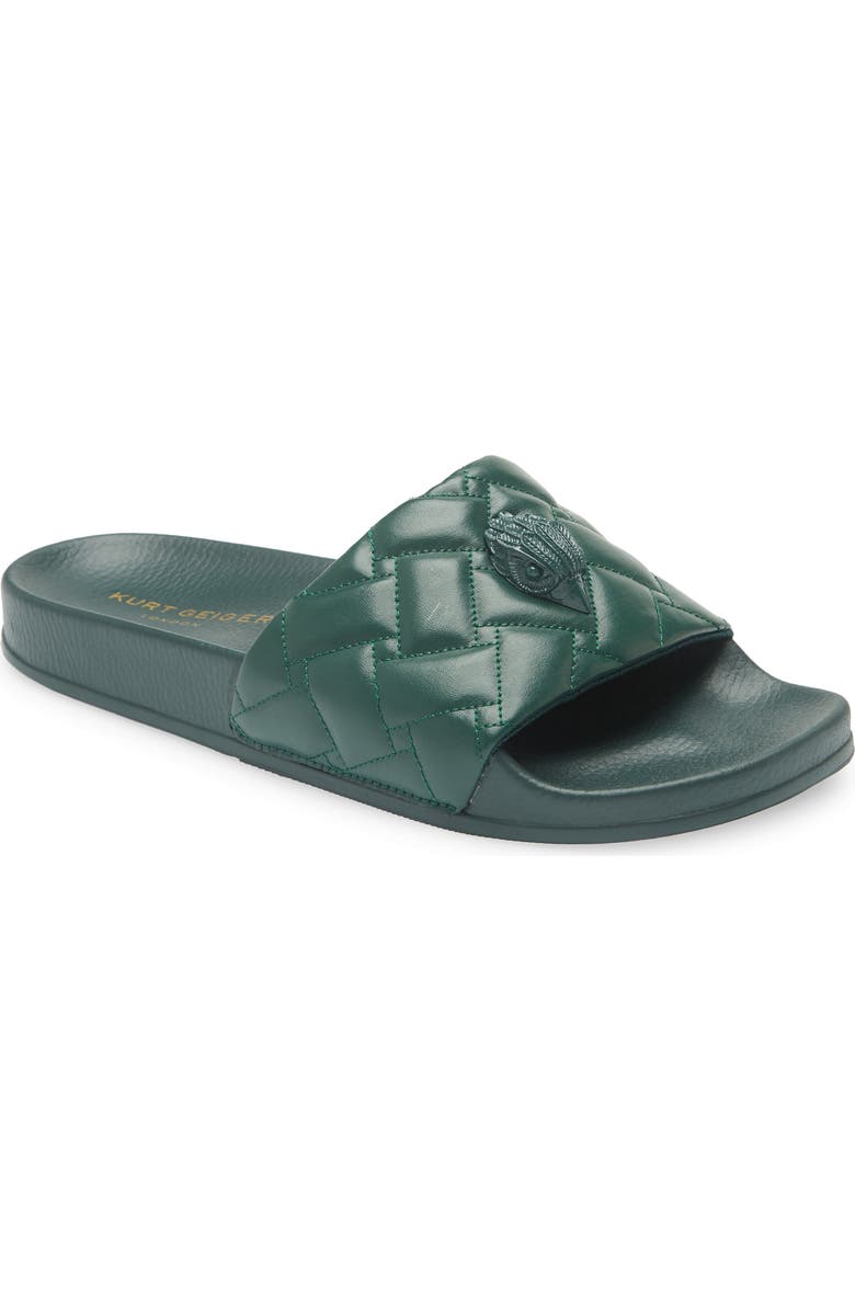 Kurt Geiger London Milo Eagle Slide Sandal, Main, color,