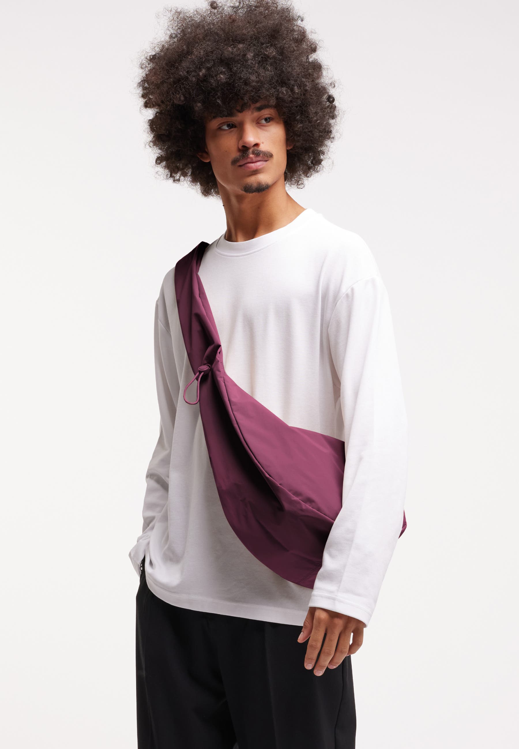 Moon Bag Ruffle, Alternate, color, kraken
