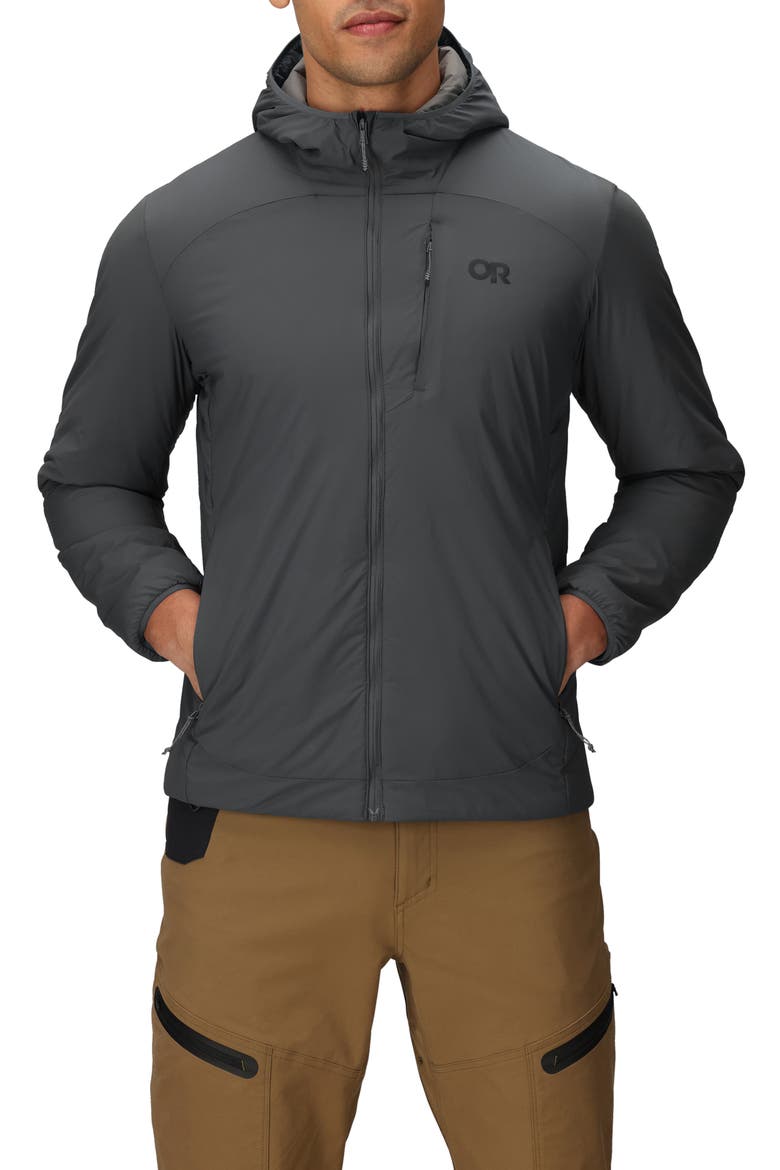 Vesper Insulated Hooded Jacket, Main, color, CHARCOAL