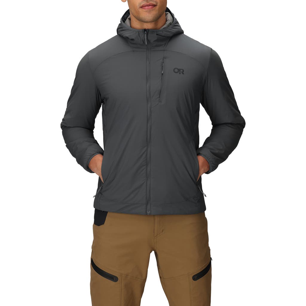 Outdoor Research Vesper Insulated Hooded Jacket In Gray