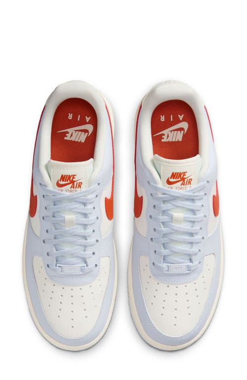 Nike 1 Air Force '07 In Grey/coral/ivory