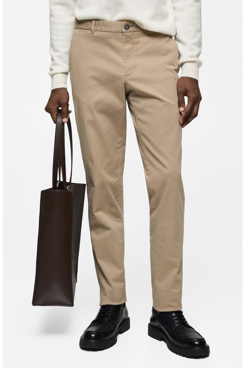 Serge Slim Fit Chino Pants, Main, color, BEIGE