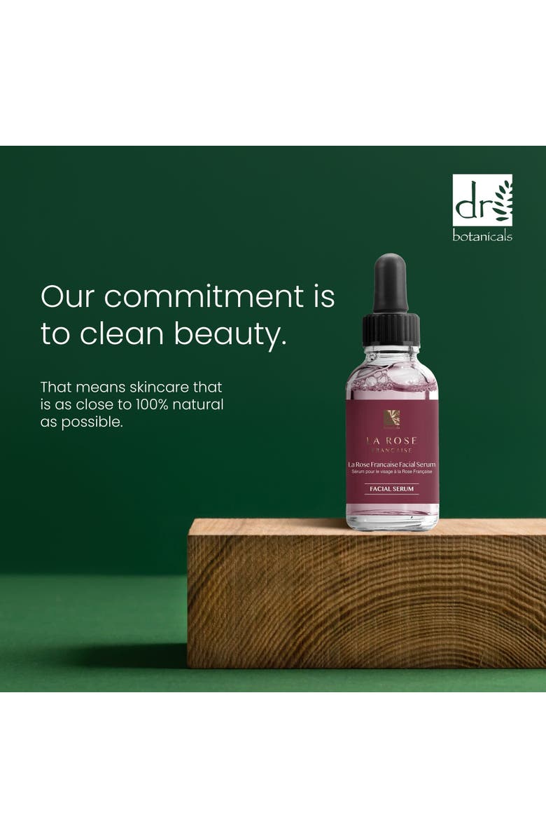 DR BOTANICALS La Rose Française Facial Serum 30ml, Alternate, color, White