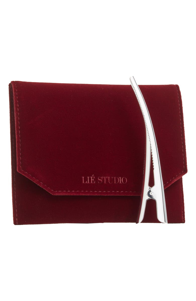 Lié Studio The Mona Hair Clip, Alternate, color, Silver