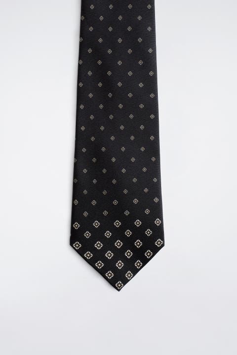 Silk-foulard Tie