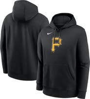 Nike Men's Nike Black Pittsburgh Pirates Logo Club Fleece Pullover Hoodie