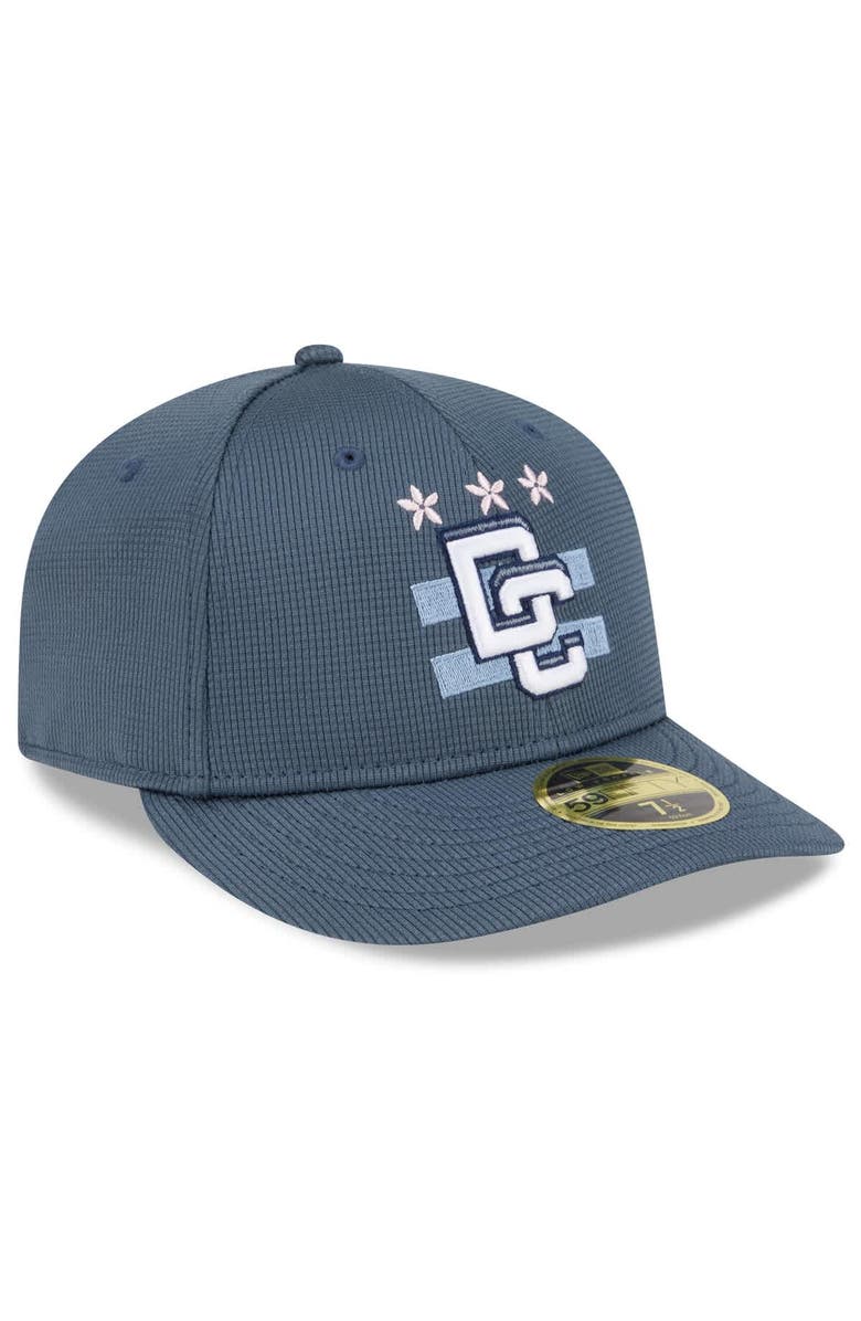 New Era Men's New Era Blue Washington Nationals 2025 City Connect Batting Practice Low Profile 59FIFTY Fitted Hat, Alternate, color, 