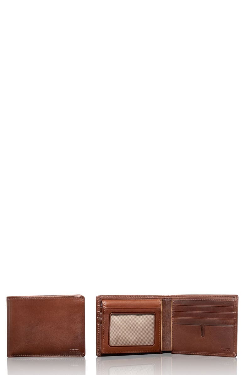 TUMI Chambers Global Leather Passcase Wallet, Main, color,