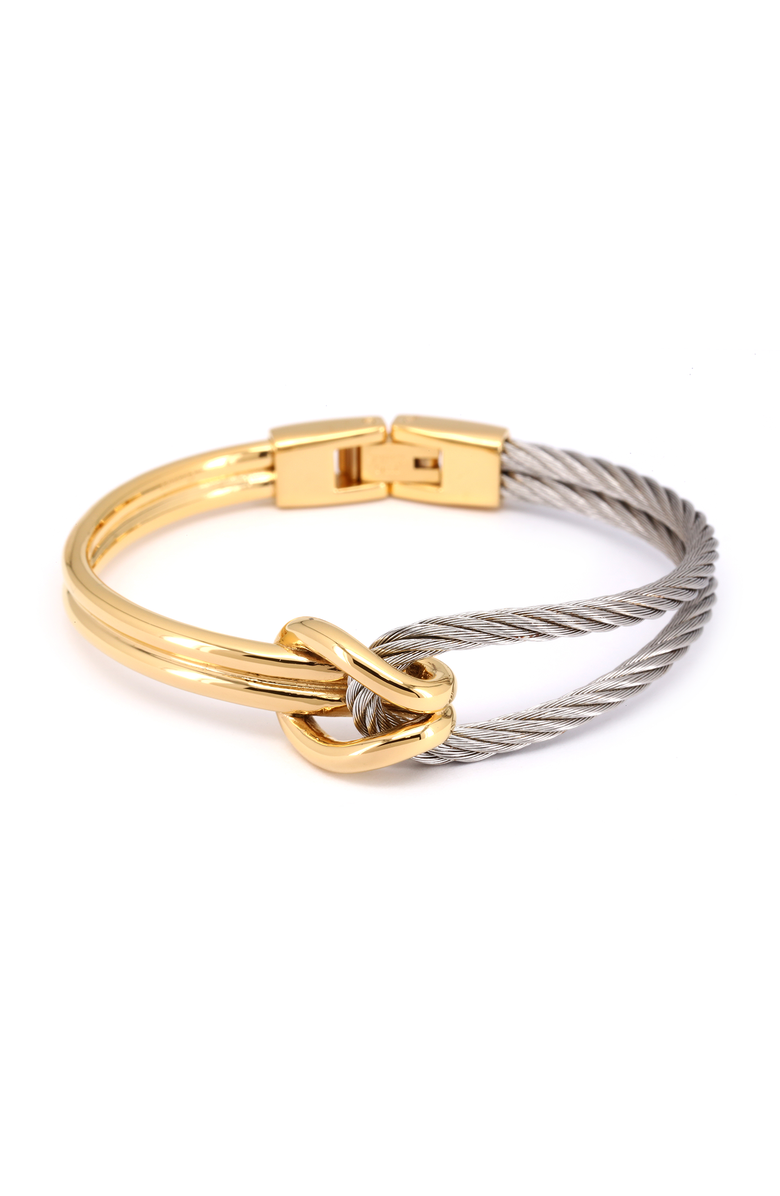 CHARRIOL Celtic Knot Bangle, Main, color, Yellow Gold Pvd