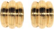 LILI CLASPE Small Elsa Shield Half Hoop Earrings