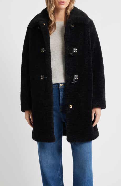 Sam Edelman Faux Fur Toggle Coat
