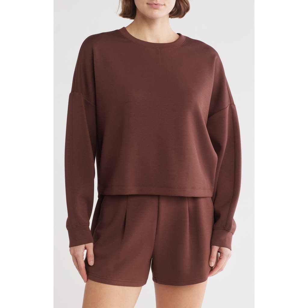 Z BY ZELLA Z BY ZELLA WHISPER SCUBA EASY CREW SWEATSHIRT