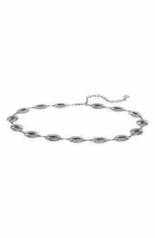 Vince Camuto Stone Conch Chain Belt