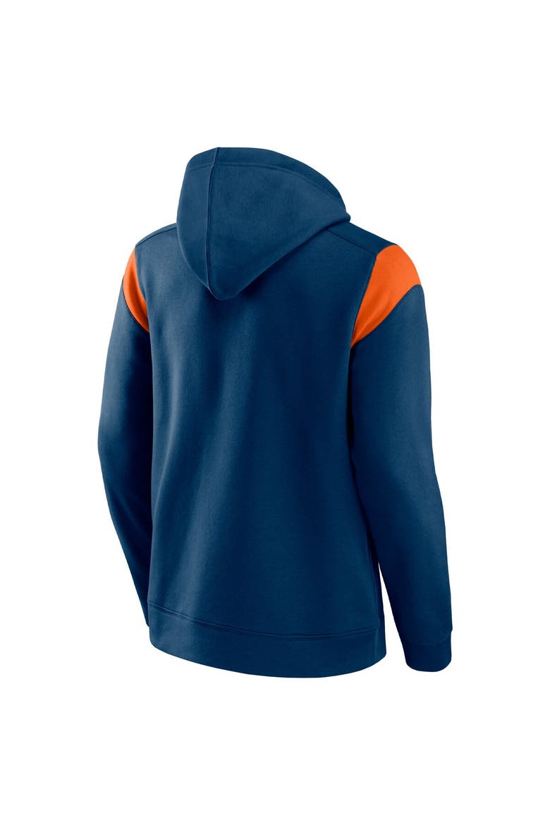 Men's Fanatics Branded Navy Chicago Bears Call The Shot Pullover Hoodie, Alternate, color, Navy