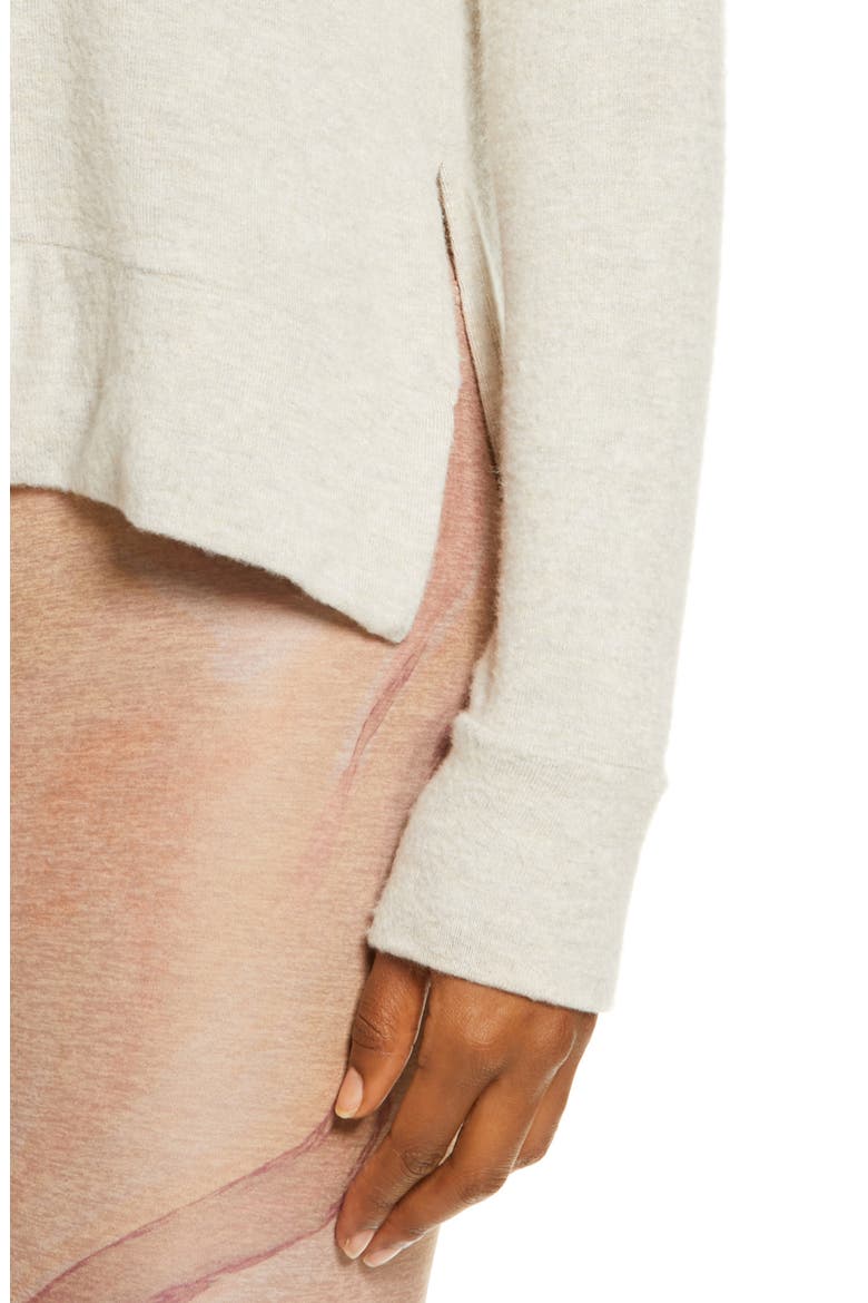 Side Slit Pullover, Alternate, color, OATMEAL