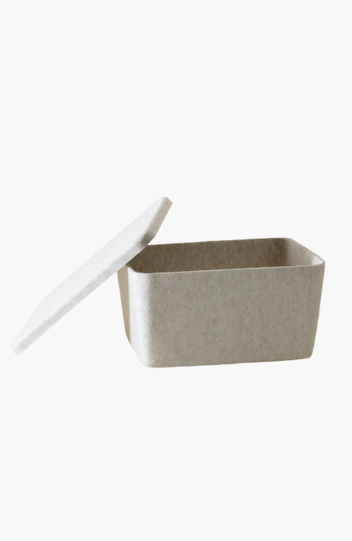 Sortjoy The Sculpted Bin In Stone - Set Of 3