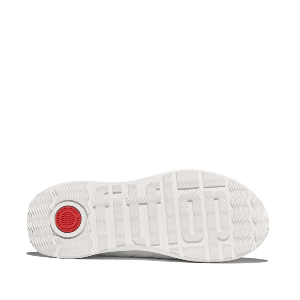 FitFlop F Mode Flow Quilted Knit, Alternate, color, Urban White