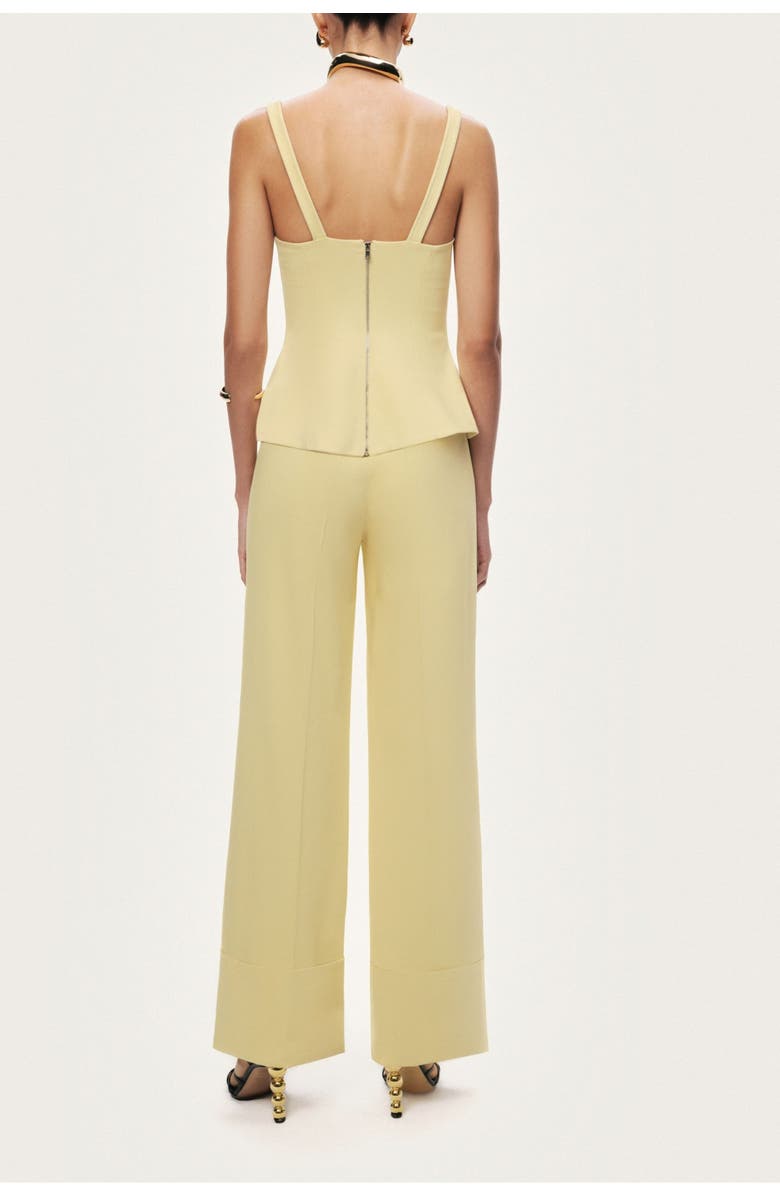 Nocturne Strappy Sculpted Bustier, Alternate, color, Yellow