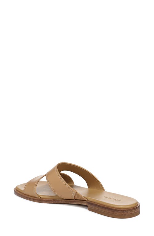 Vince Meyers Leather Flat Sandals