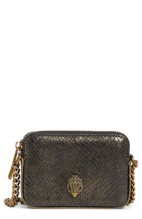 Micro Kensington Faux Leather Camera Bag