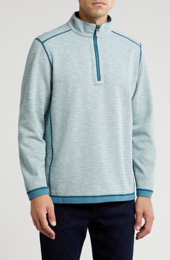 Switch It Up Reversible Quarter Zip Sweatshirt