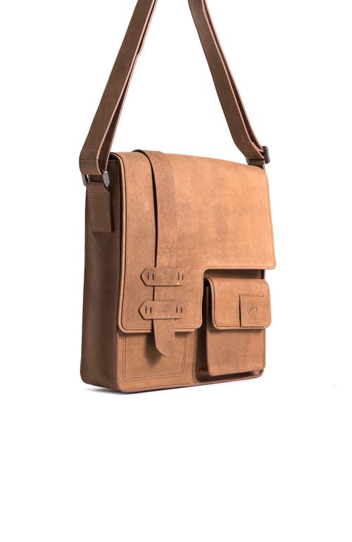 Velez Top Grain Leather Small Messenger Bag For Men And Women Vintage Shoulder Bags
