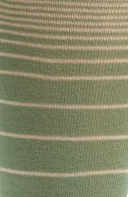 Nordstrom Gradient Combed Cotton Blend Dress Socks In Green