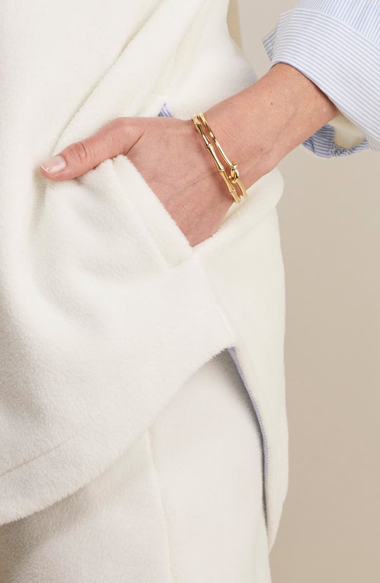 vineyard vines Harbor Fleece Shirt Jacket, Alternate, color, Marshmallow