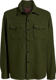 Schott NYC CPO Wool Blend Work Shirt