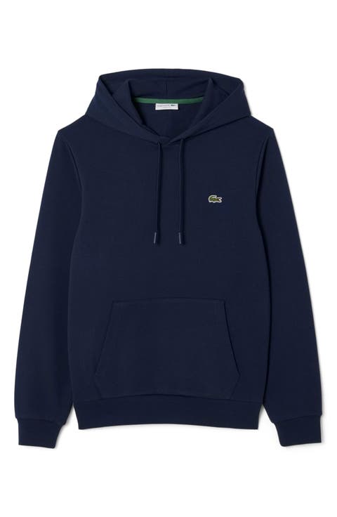 Lightweight Cotton Fleece Pullover Hoodie