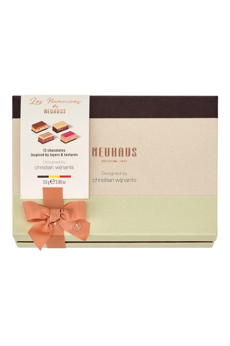 12-Piece Les Nuances Chocolate Assortment, Main, color, NO COLOR