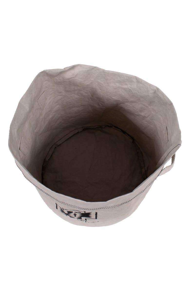 Pendleton Washable Paper Pet Toy Bucket, Alternate, color, Gray